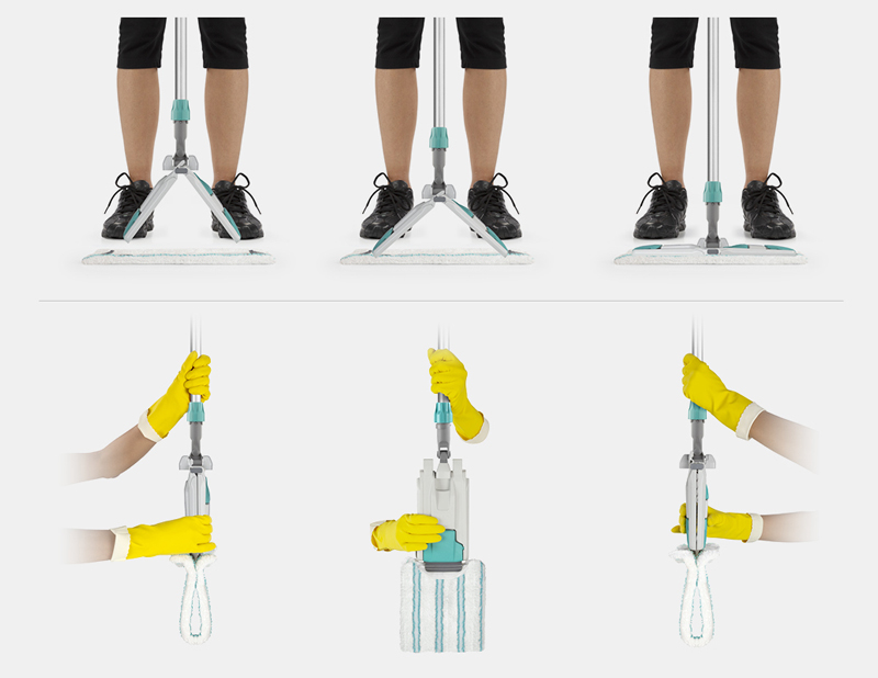 Kit de nettoyage pour sols Uni Junior