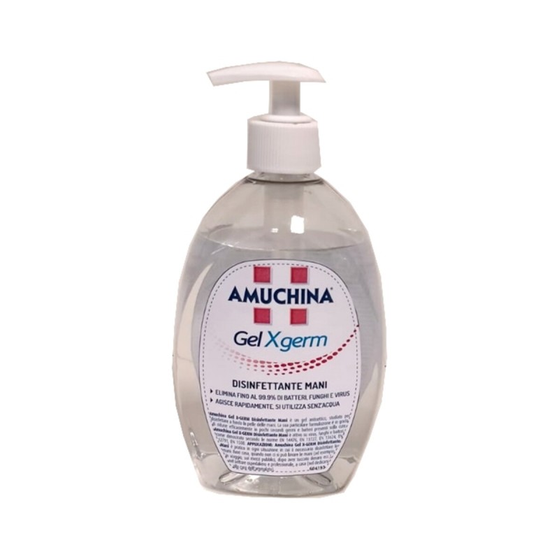 Désinfectant pour les mains Amuchina gel x-germ 500 ml (ovale)