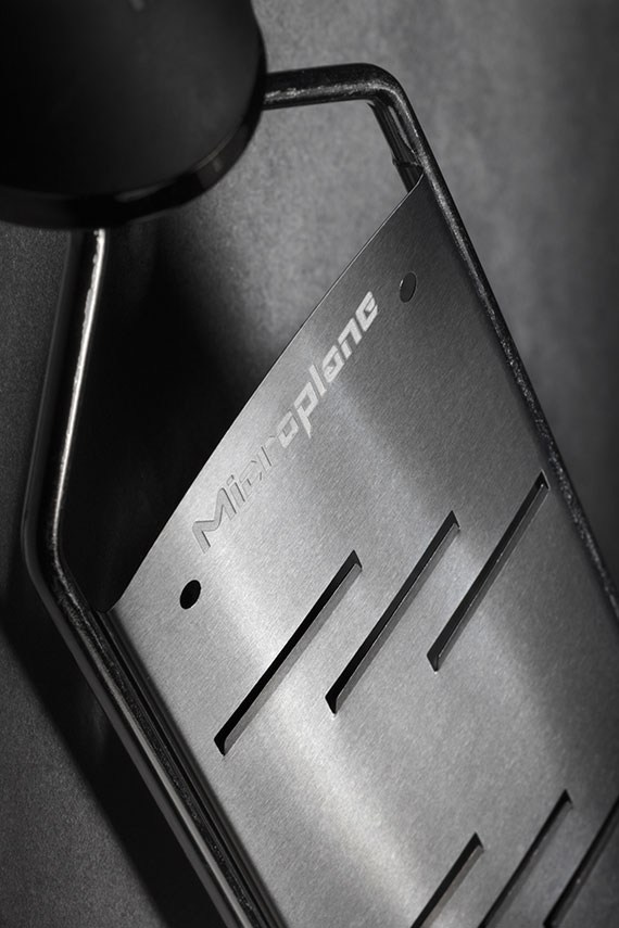 Grande râpe à flocons Microplane, noire