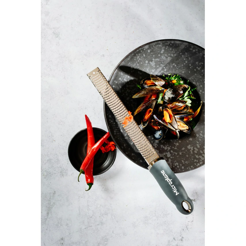 Microplane Zester Premium Classic gris anthracite