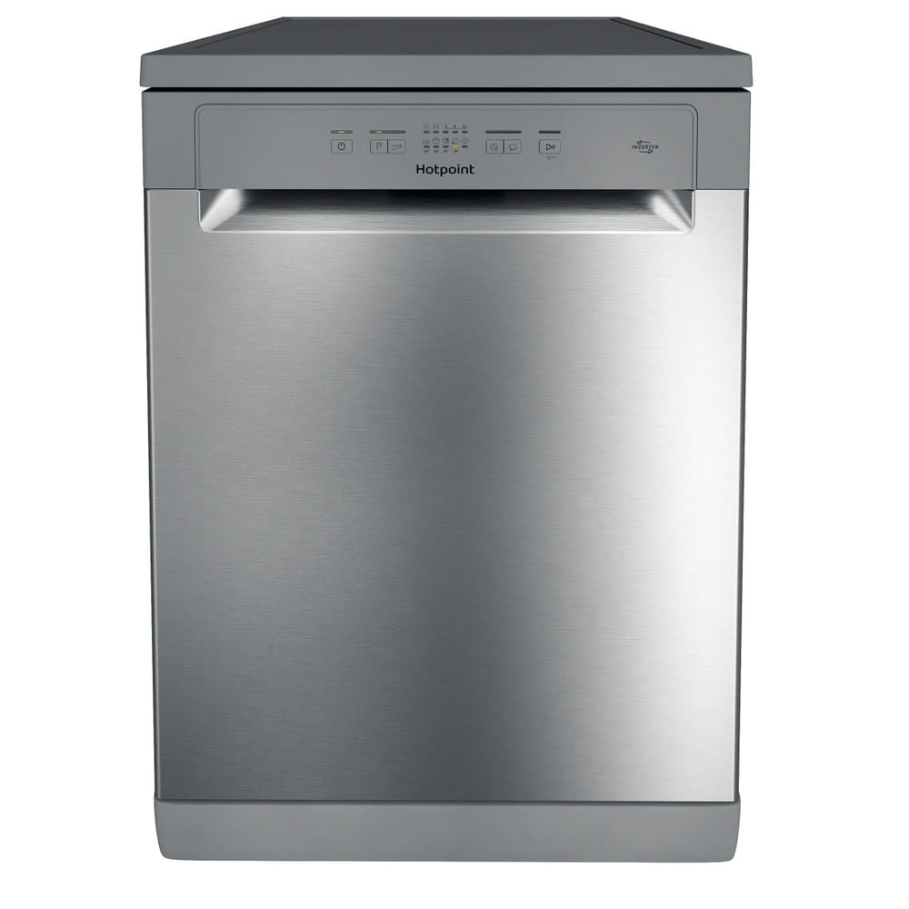 Lave-vaisselle autoportant Hotpoint 14 AVEC COUVERCLE ET INOX H2F HL626X