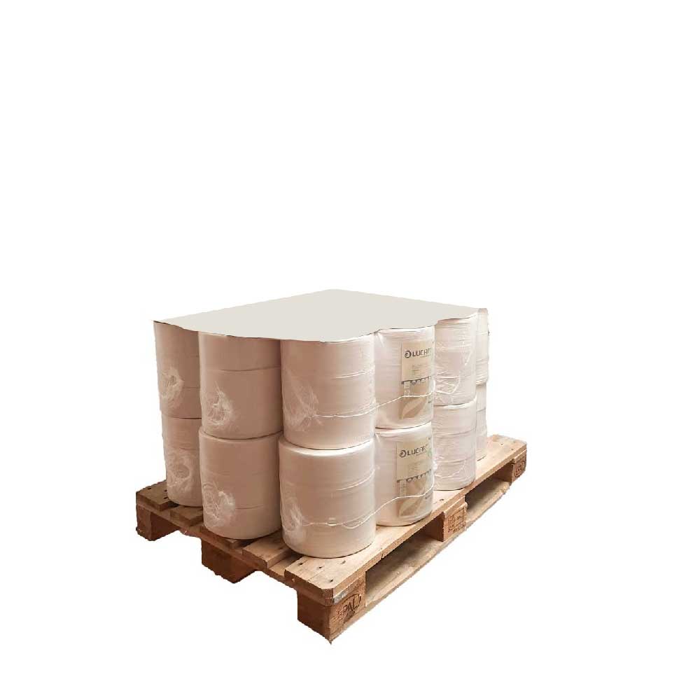 Paquet de 14 paquets de 6 rouleaux de papier toilette Lucart Jumbo Eco Natural