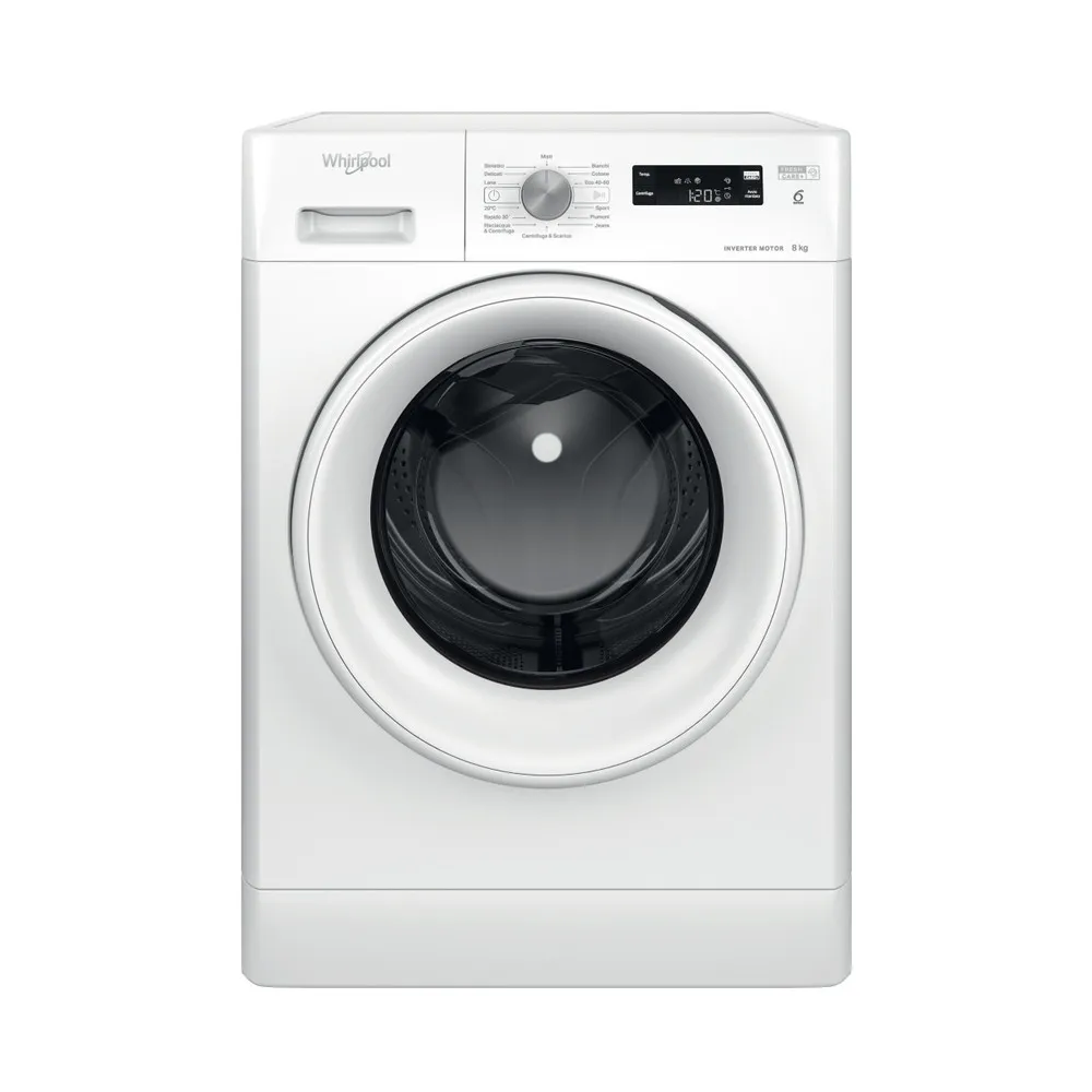 Machine à laver Whirlpool FFS P85 IT 8 kg - FreshCare