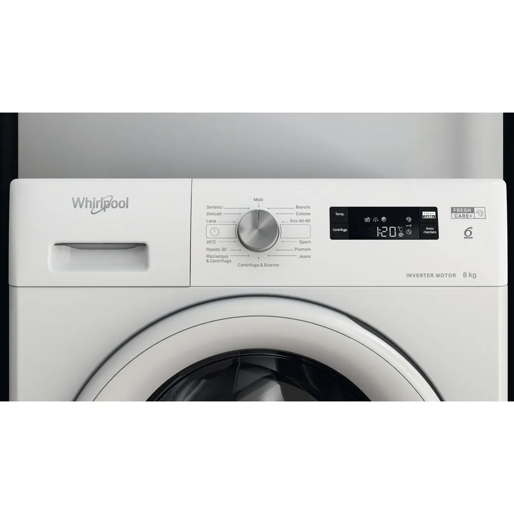 Machine à laver Whirlpool FFS P85 IT 8 kg - FreshCare
