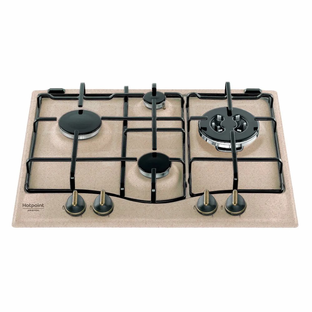 Table de cuisson à gaz Hotpoint à 4 brûleurs PCN 640T AV