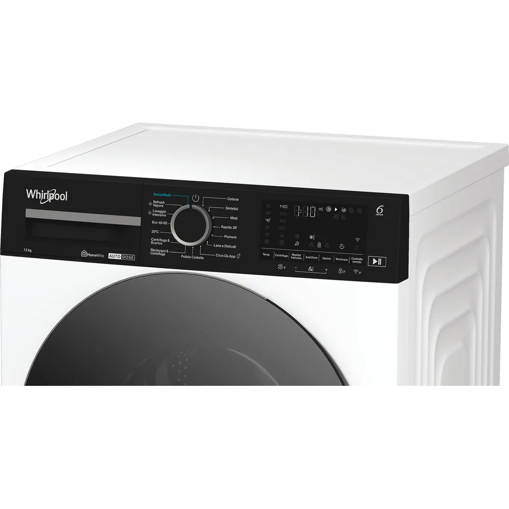 Machine à laver Whirlpool 12 kg avec WiFi WPM 27W ADS IT