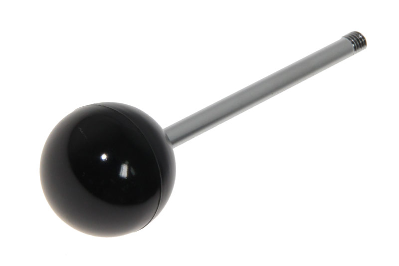 AXE À LEVIER AVEC BOUTON MCE4 NOIR