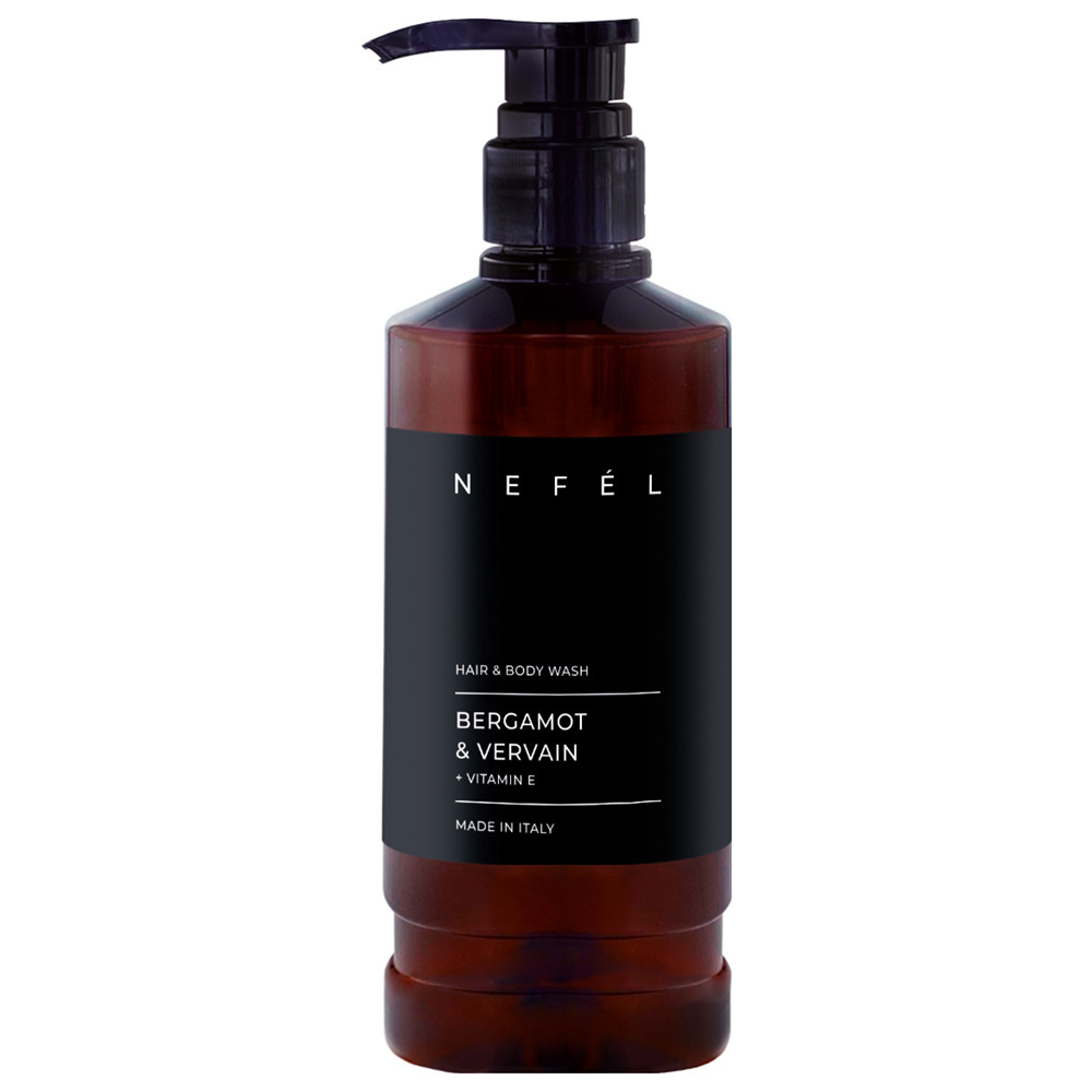 Shampooing douche d'hôtel à la bergamote et à la verveine 480 ml - Nefel