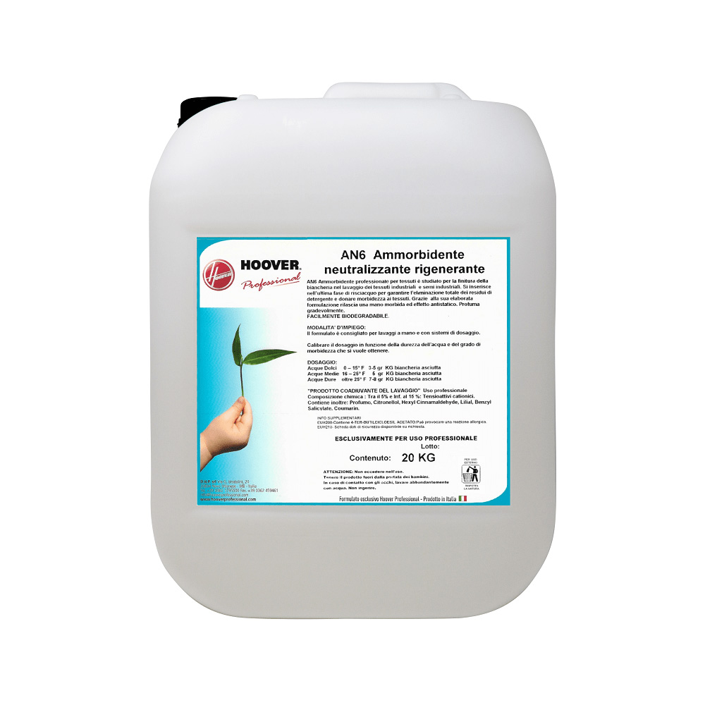 Adoucissant neutralisant régénérant AN6 20 kg