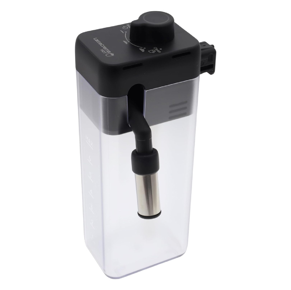 Pot mousseur à lait chaud DLSC031 Latte Creme pour machine à café Rivelia De Longhi