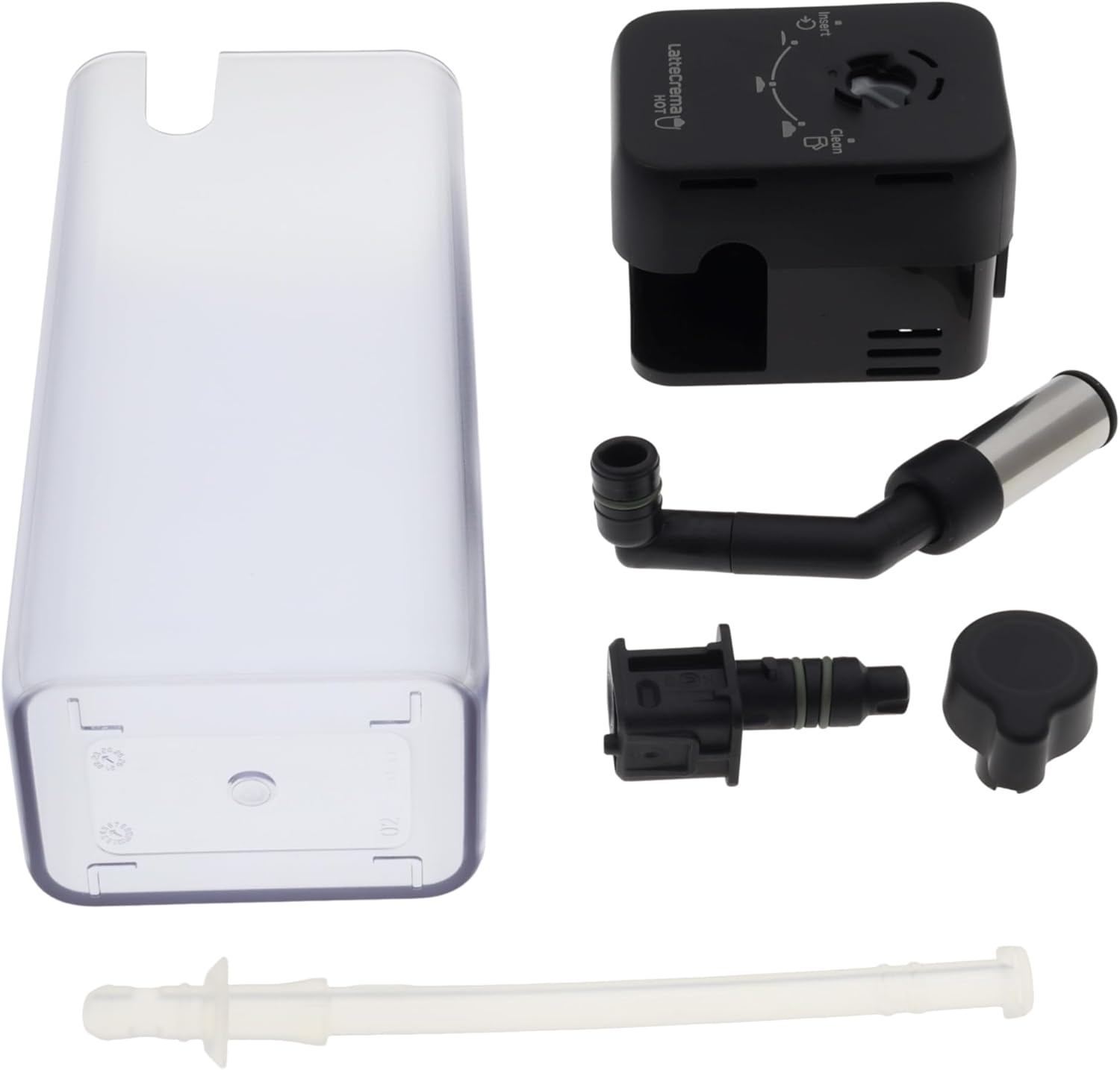 Pot mousseur à lait chaud DLSC031 Latte Creme pour machine à café Rivelia De Longhi