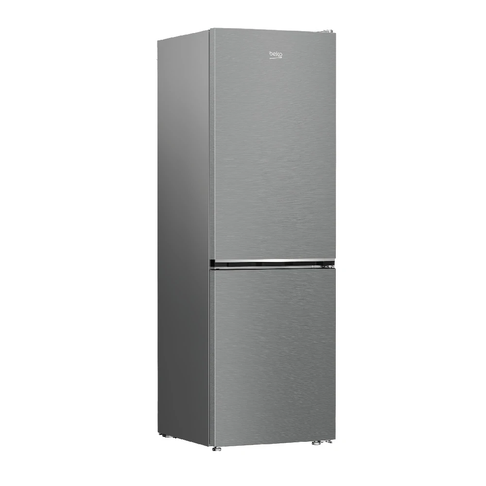 Réfrigérateur combiné en acier inoxydable Beko No Frost 367 LT 60CM B1RCNA364XB