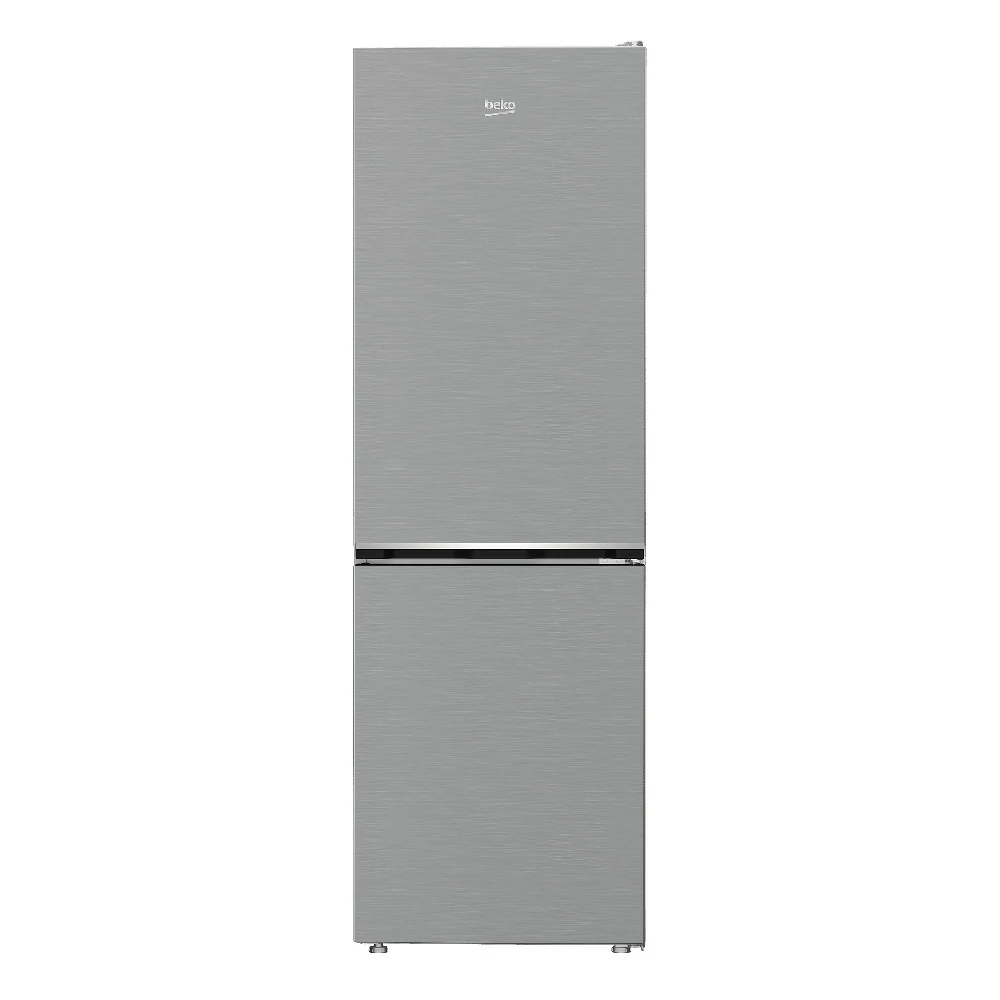 Réfrigérateur combiné en acier inoxydable Beko No Frost 367 LT 60CM B1RCNA364XB