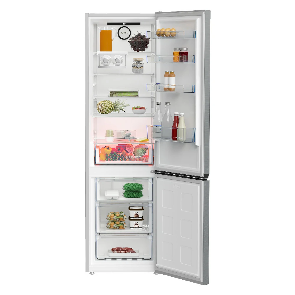 Réfrigérateur combiné Beko Total No Frost 407 LTMETAL LOOK B5RCNE405HXB