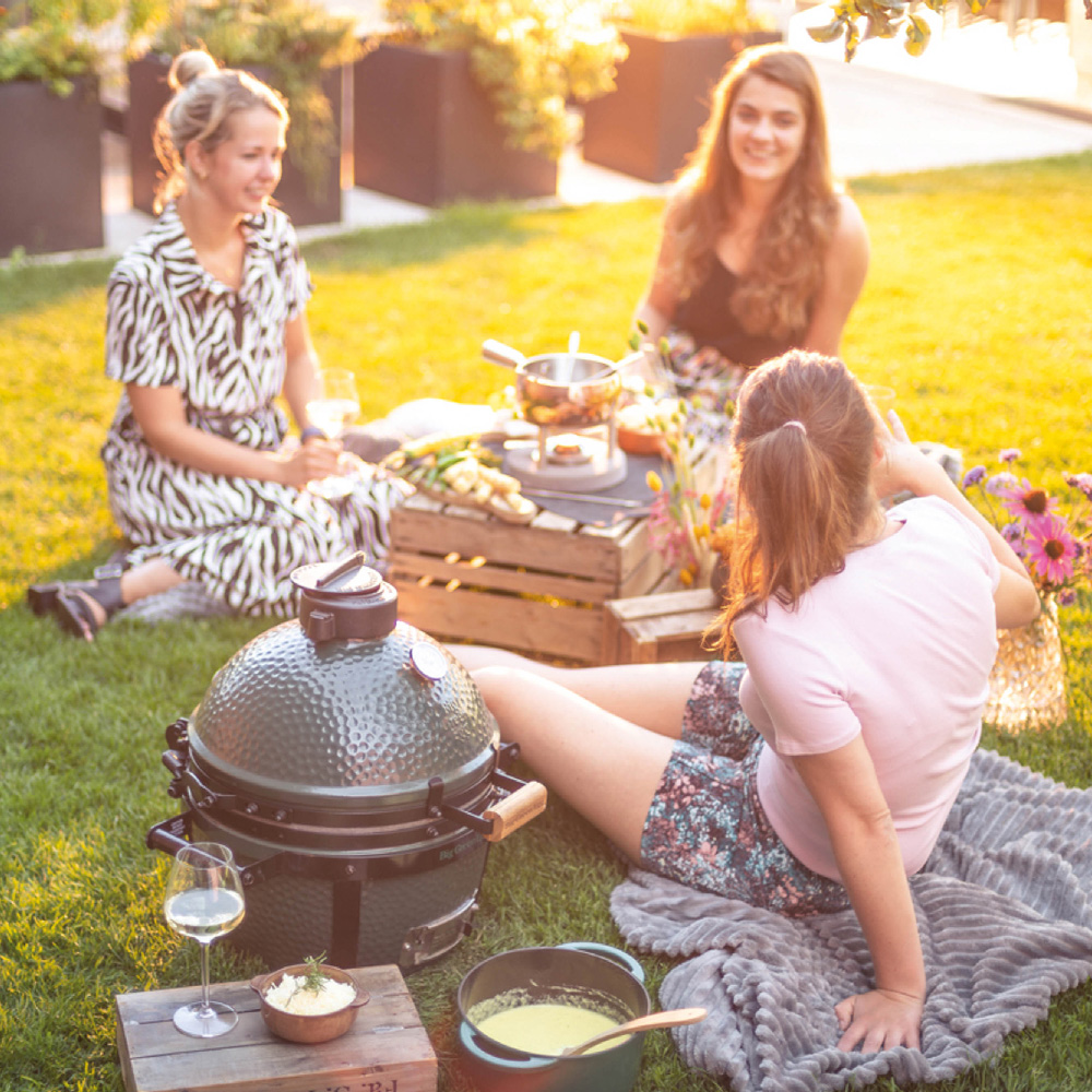 Barbecue Mini Max - Gros œuf vert