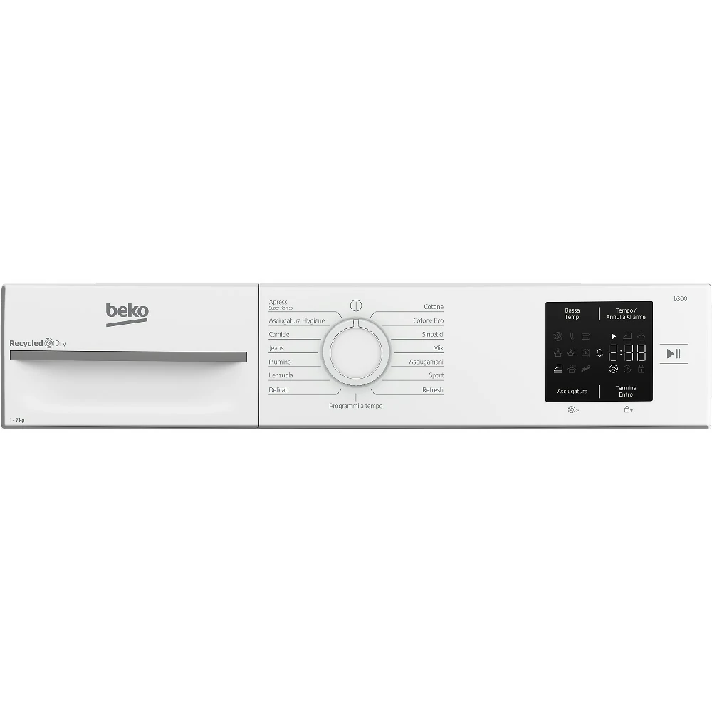 Sèche-linge Slim 7 kg Bek 46CM INVERTER D BMT73EW