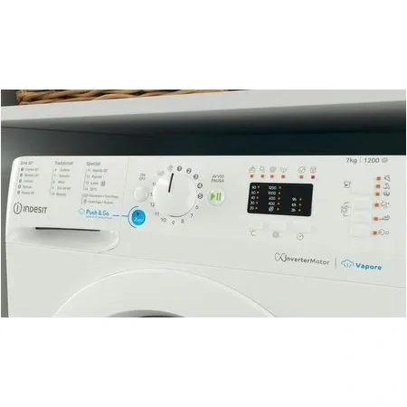 Machine à laver fine Beko INNEX VAPOR B 1200 tr/min 7 kg BWSA 7125X WV IT