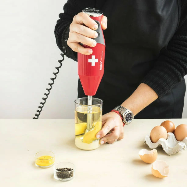 Mélangeur à immersion Bamix Mono M160 rouge