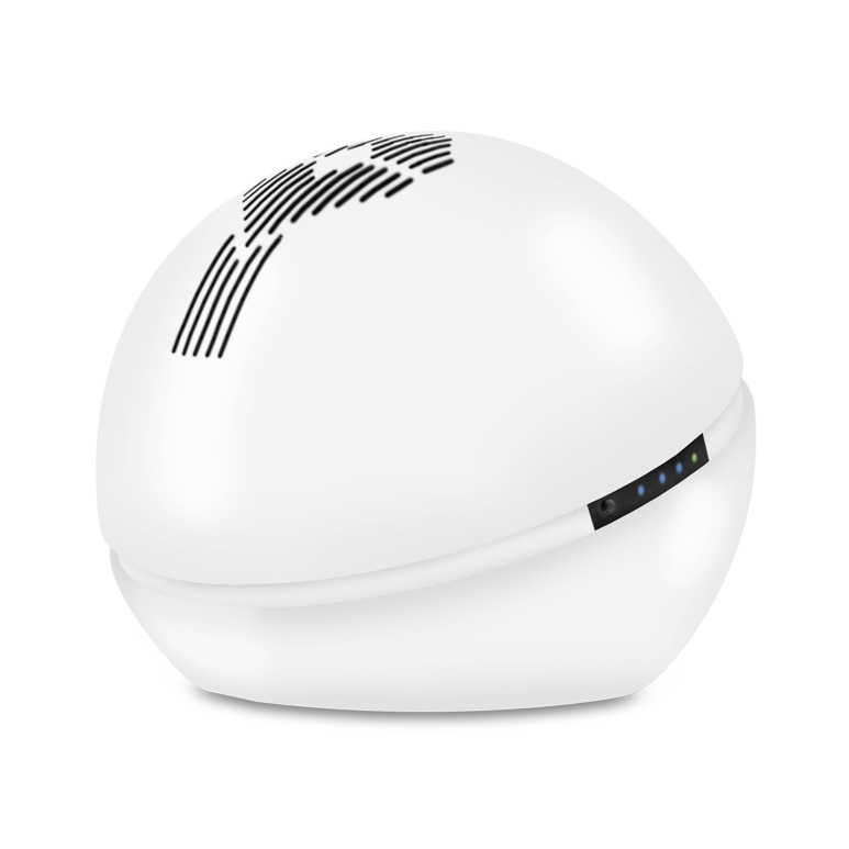 Purificateur d'air blanc Bioxigen Globo