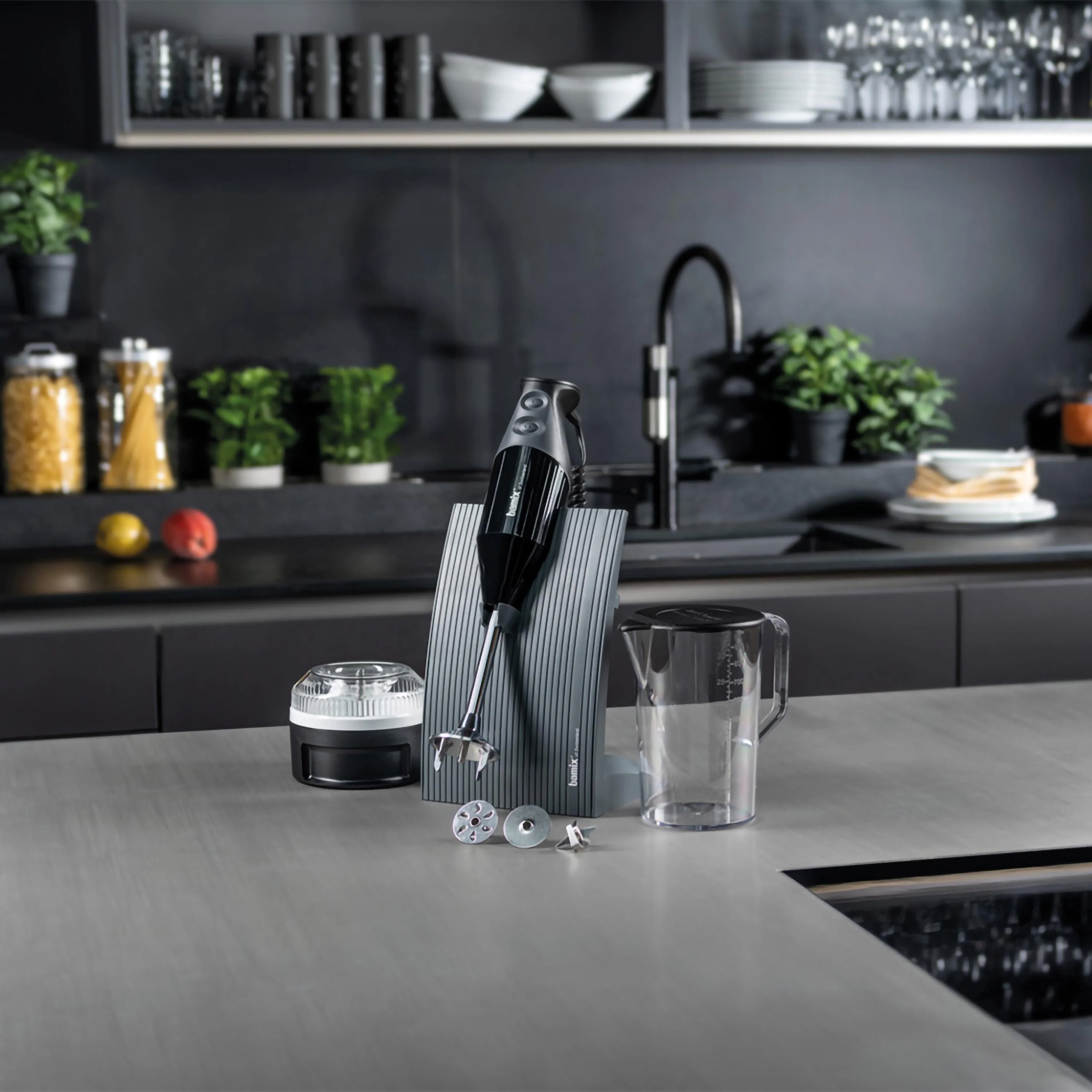 Mixeur à main Bamix SwissLine noir