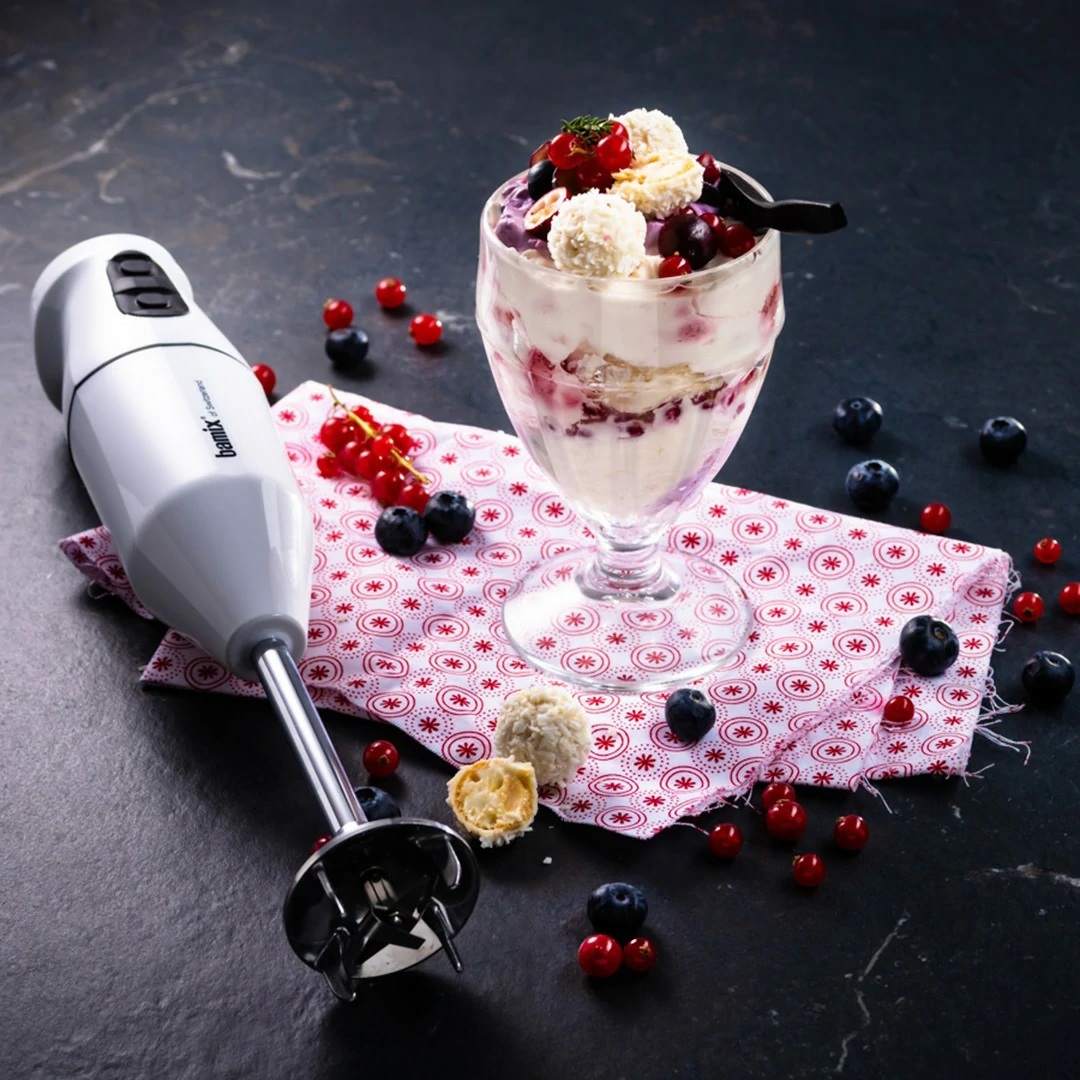 Mélangeur à immersion Bamix SwissLine blanc