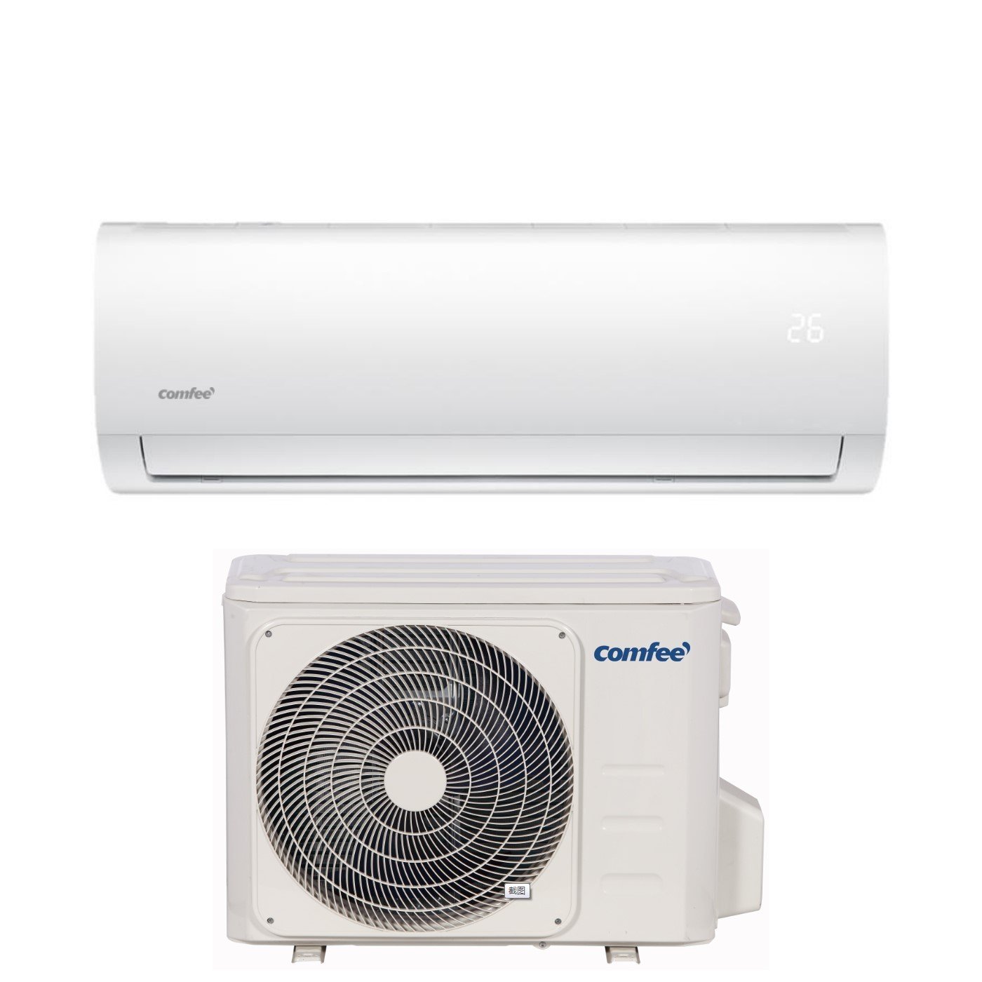 Climatiseur monoslit COMFEE A++/A+ GAS R32 WIFI INTEG 12 000 btu. CF-CFW12A