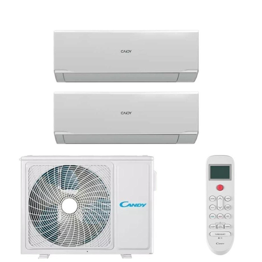 CLIMATISEUR CANDY DUAL SPLIT9000+9000 A++/A+ PURE WIFI CY-2T14OUT