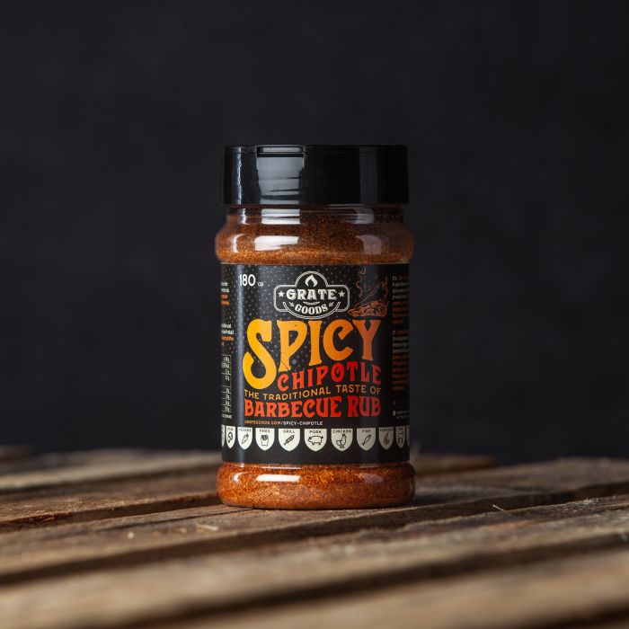 Produits râpés Rub Spicy Chipotle BBQ 180 g