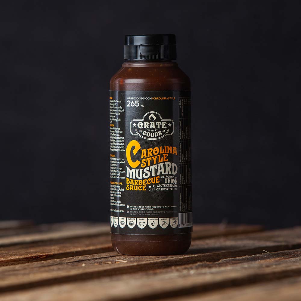 Sauce Caroline Style 265 ml pour barbecue Grate Goods