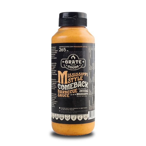 Sauce Mississippi Style 265 ml pour barbecue Grate Goods