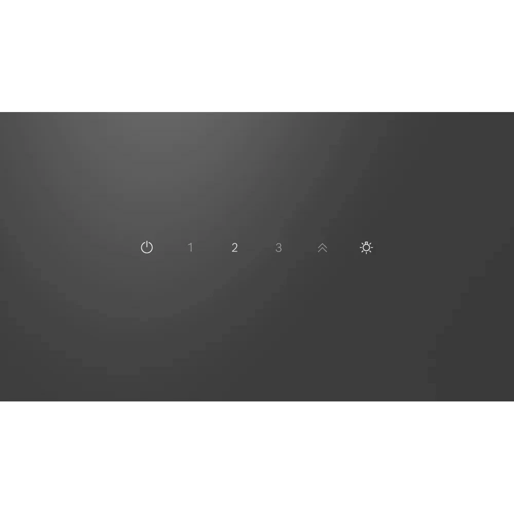 Hotte de cuisine murale Bosch 60cm 220W LUMIÈRE LED NOIRE DWK65DK60