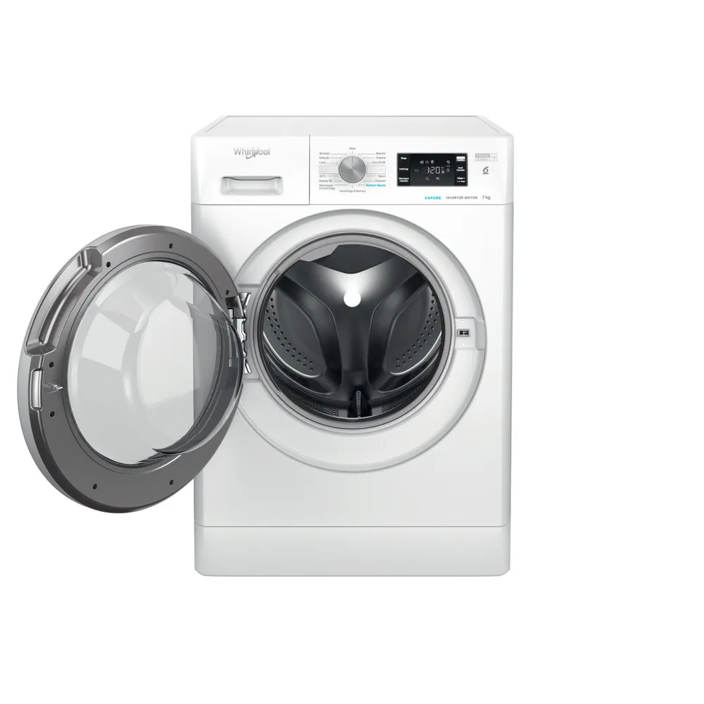 Onduleur de vapeur Whirlpool 7 kg 1400 tr/min FFB 7469 SV IT pour lave-linge