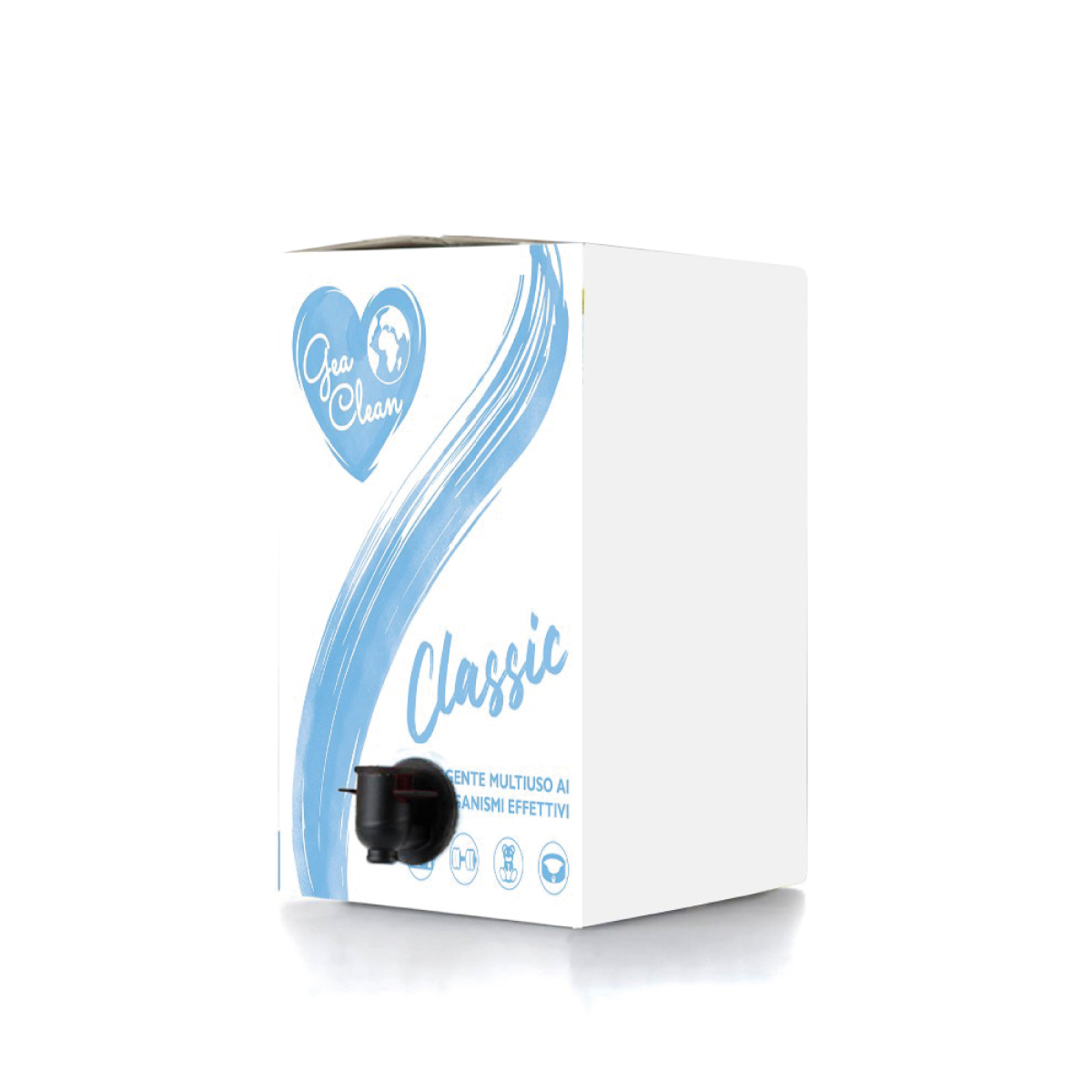 Nettoyant concentré polyvalent EM Microorganismes efficaces Gea Clean 2 litres