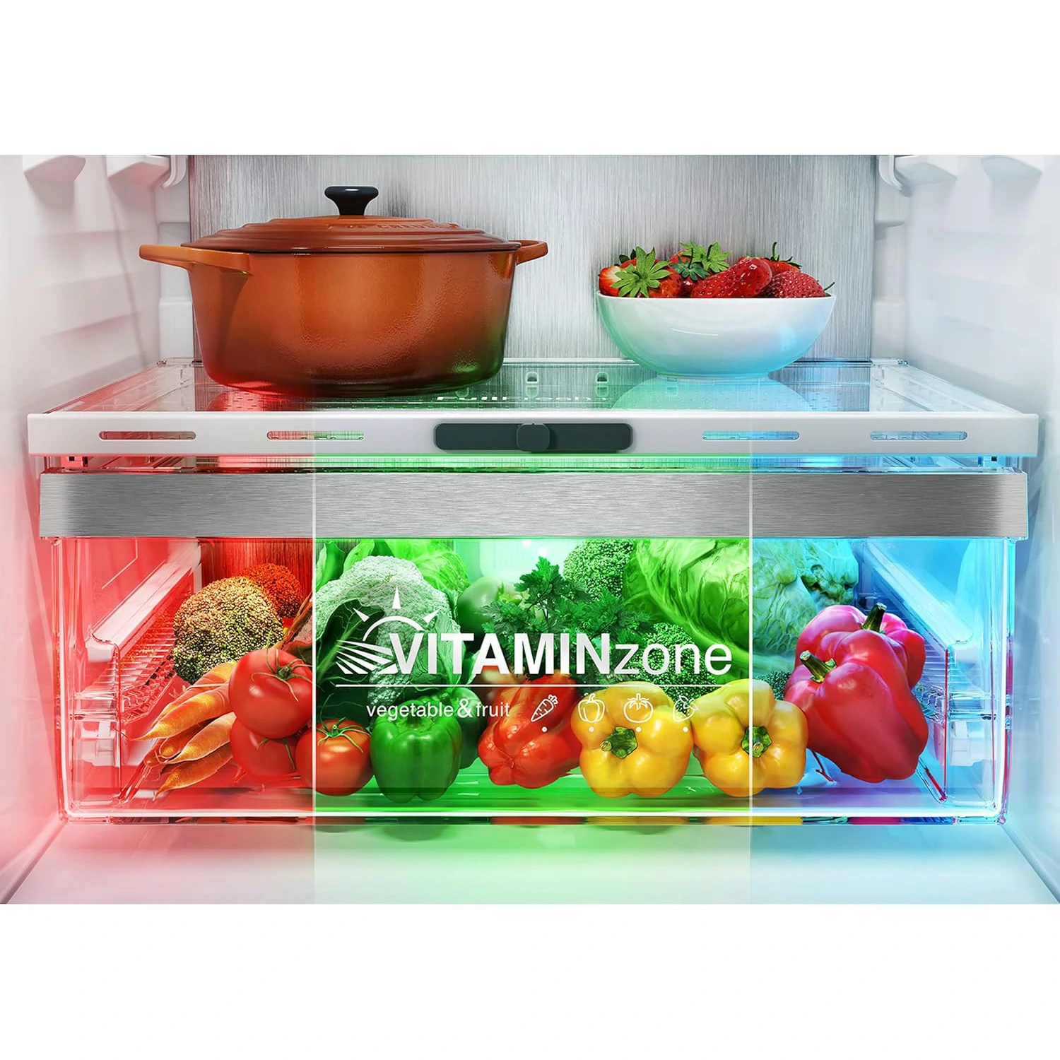 Réfrigérateur autoportant Grundig GKPN 66940 LXRW 355 litres