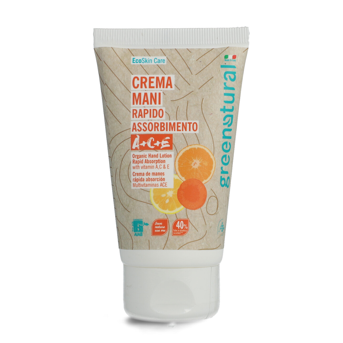 Crème multivitaminée pour les mains à absorption rapide ACE 75 ml