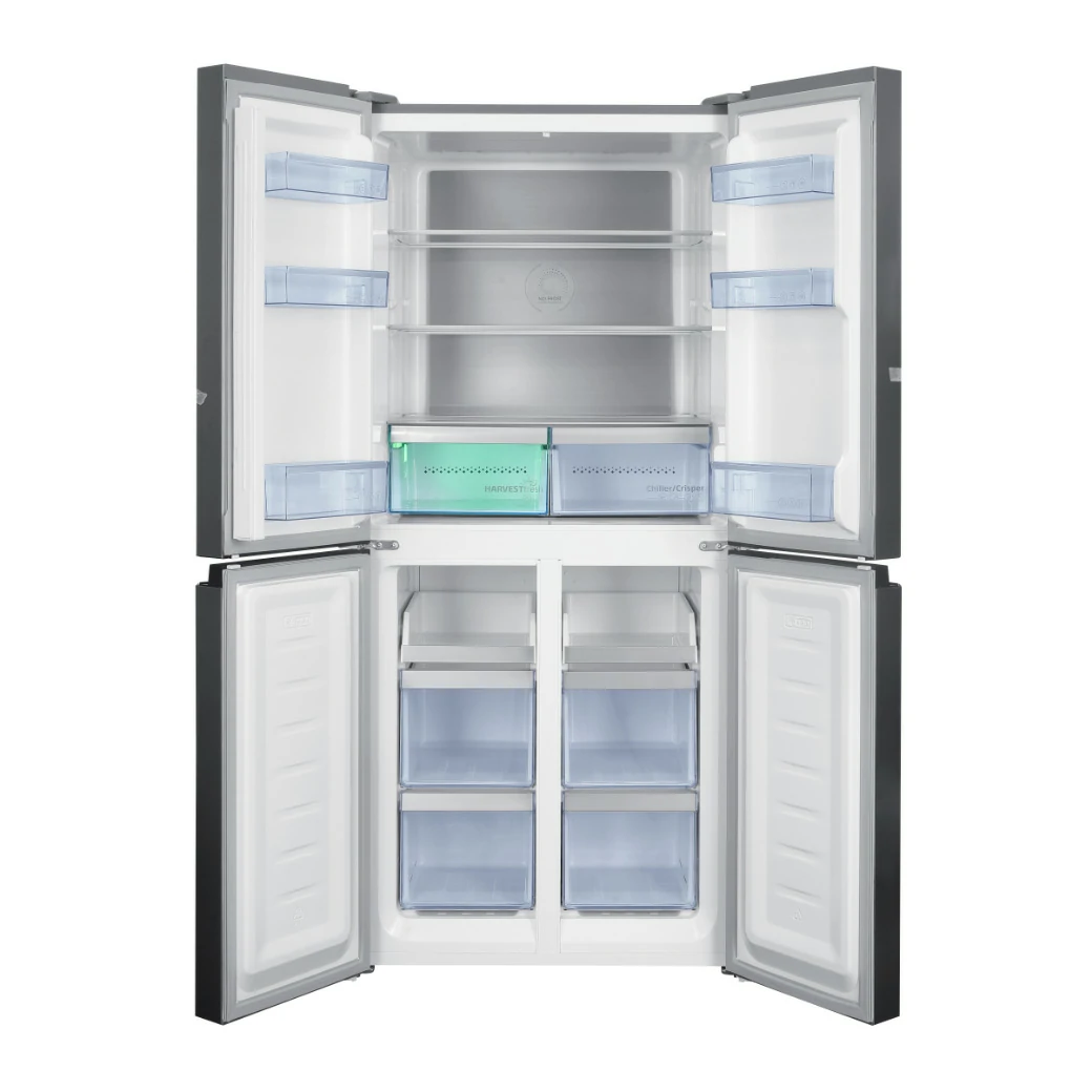 Réfrigérateur Beko 4 portes TOTAL NO FROST 466LT D 79CM EN ACIER INOXYDABLE GNO46623MXPN