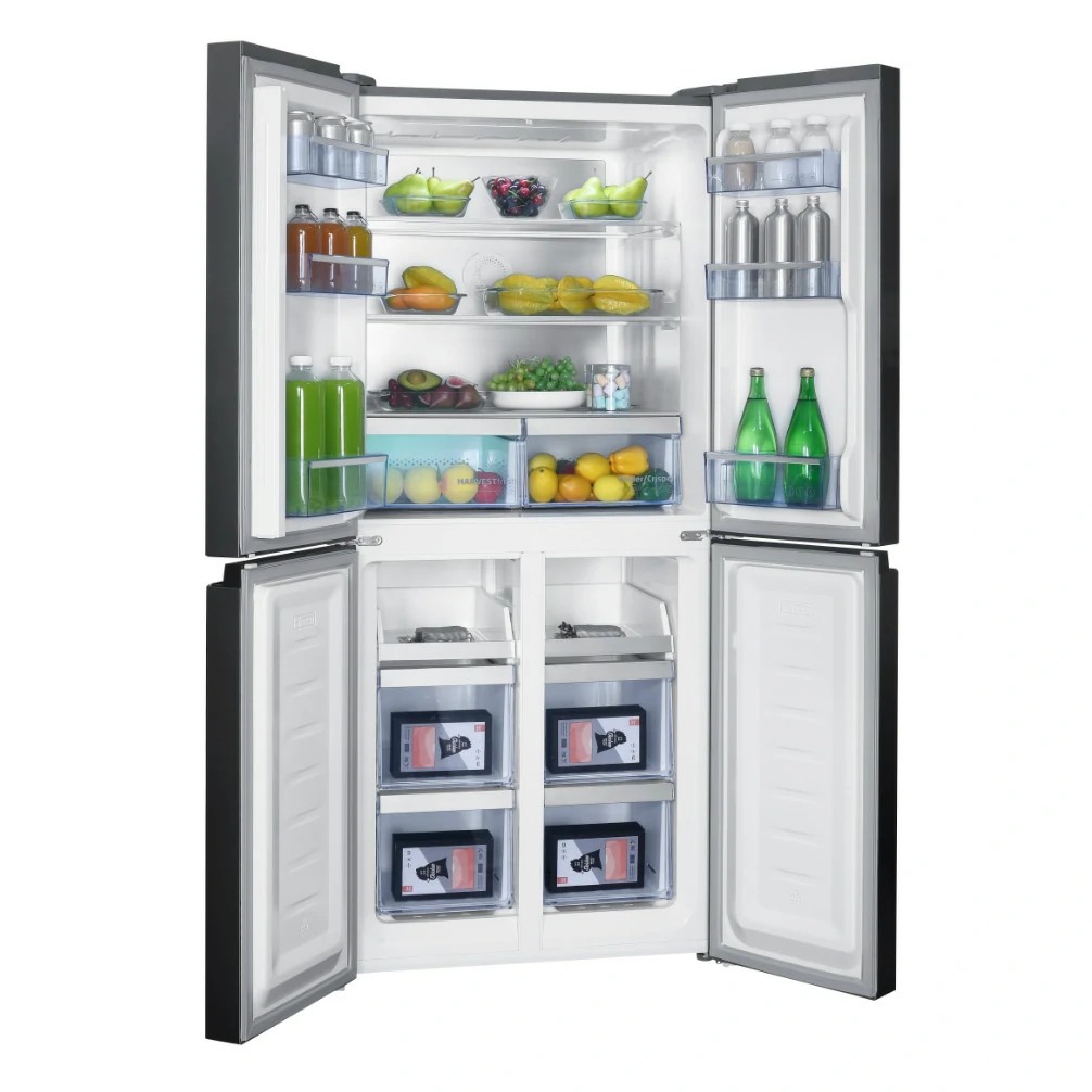 Réfrigérateur Beko 4 portes TOTAL NO FROST 466LT D 79CM EN ACIER INOXYDABLE GNO46623MXPN
