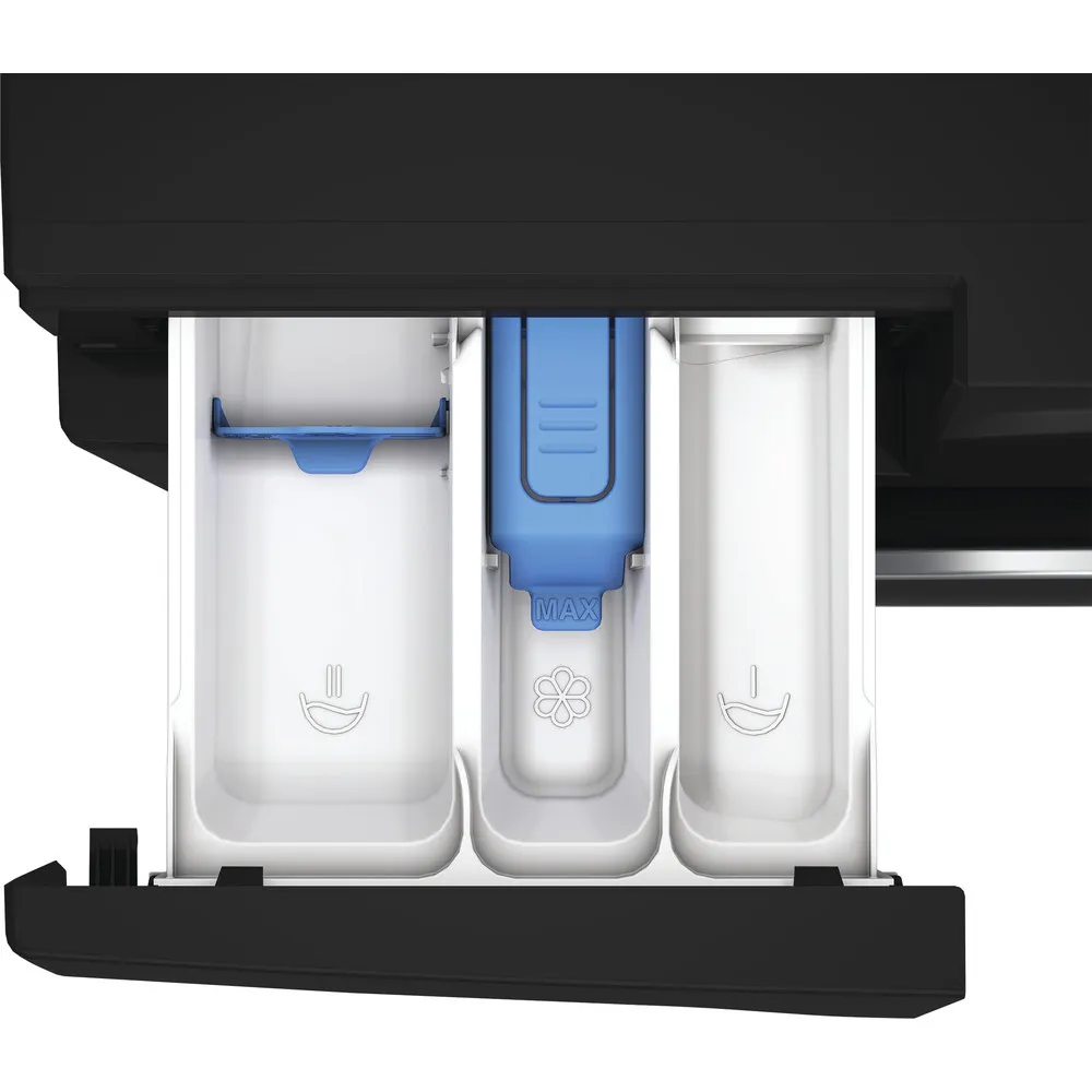 Machine à laver à vapeur Hotpoint 10 kg A 1400GIRI BLACK HB 103B CARE IT