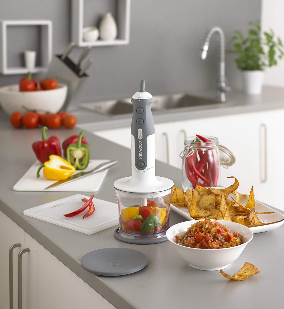 Corps du moteur pour mélangeur à immersion Kenwood KW715645