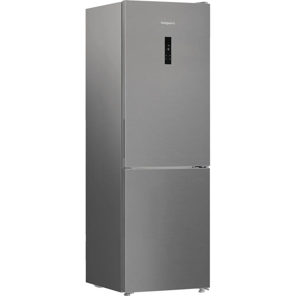 RÉFRIGÉRATEUR COMBINÉ HOTPOINT 316LT ET DUALNOFROST 60 CM ARGENTÉ HPK 26362 XP4E