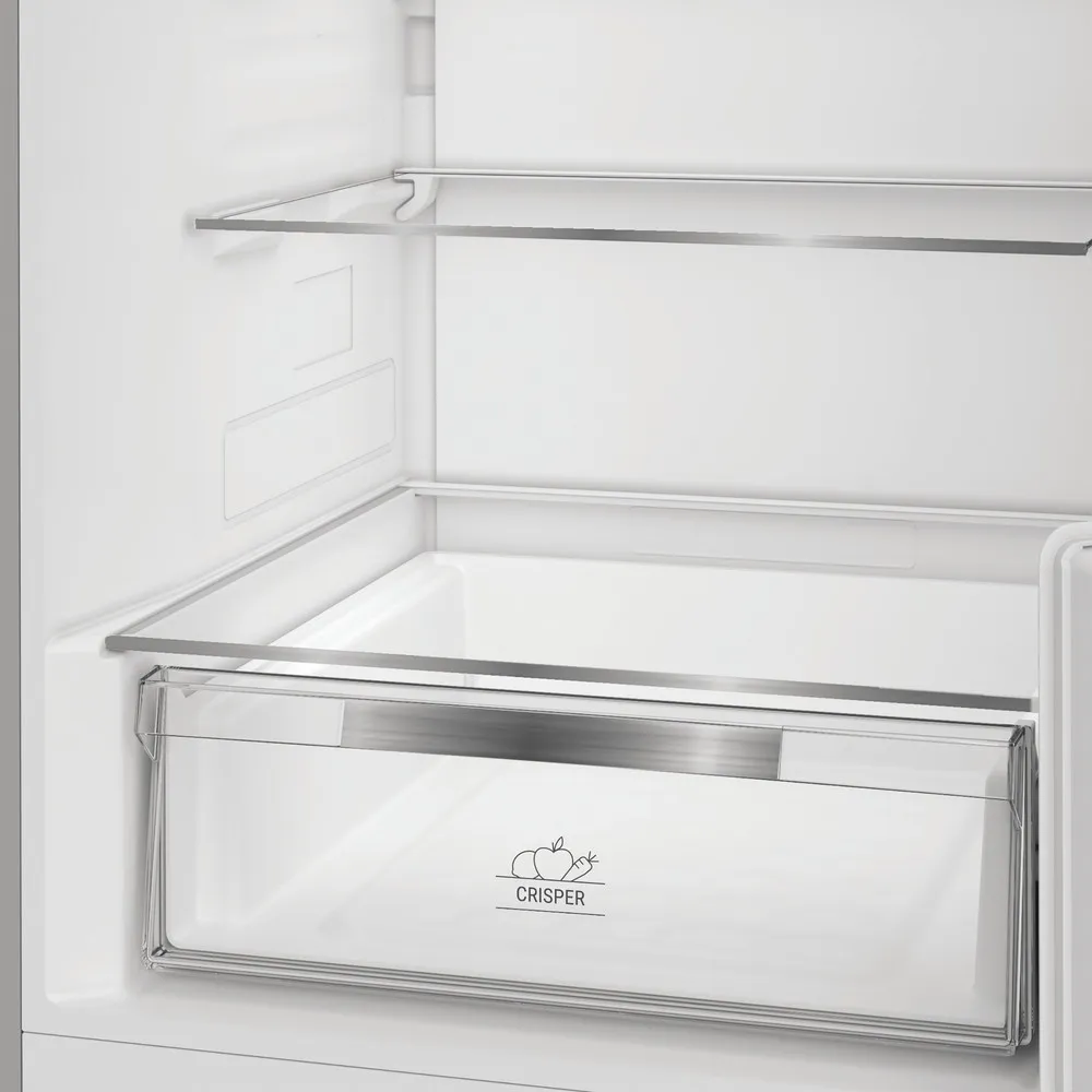 RÉFRIGÉRATEUR COMBINÉ HOTPOINT 316LT ET DUALNOFROST 60 CM ARGENTÉ HPK 26362 XP4E