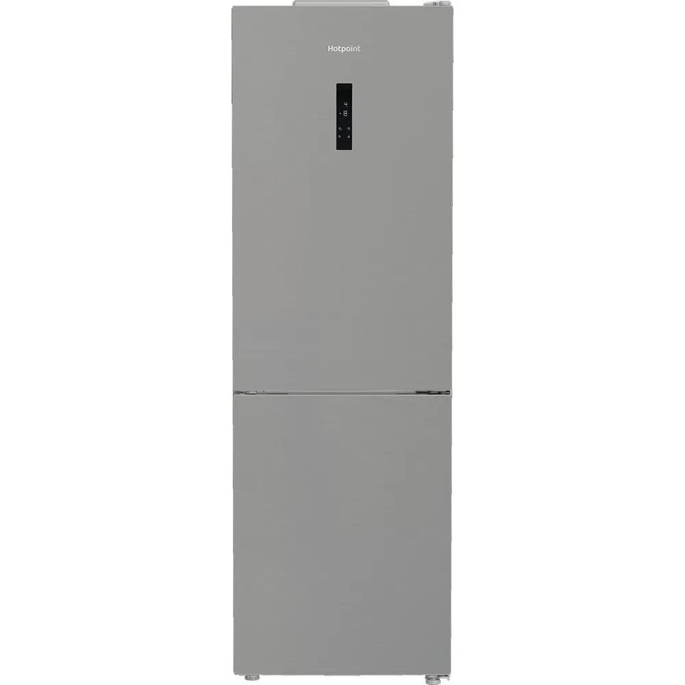 RÉFRIGÉRATEUR COMBINÉ HOTPOINT 316LT ET DUALNOFROST 60 CM ARGENTÉ HPK 26362 XP4E