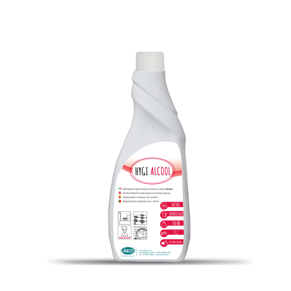 Nettoyant désinfectant Hygi Alcohol 750 ml