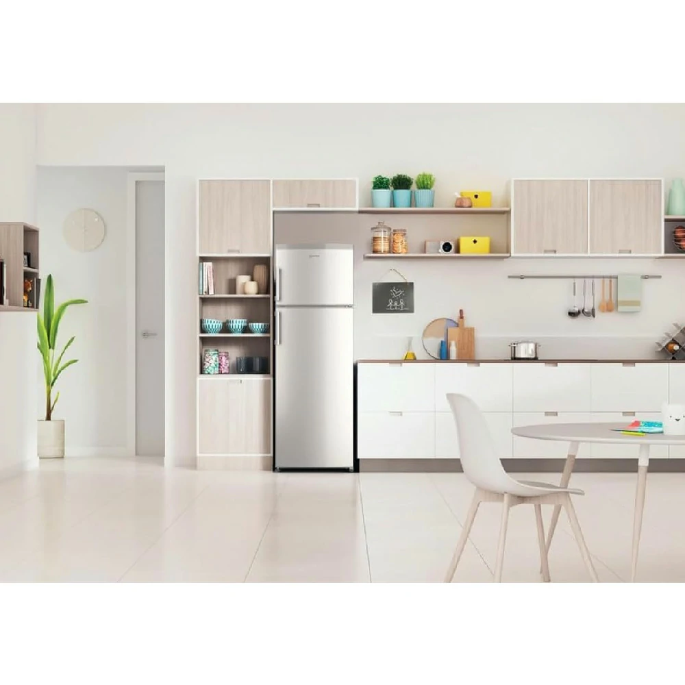 Réfrigérateur à double porte Indesit 316 LT E 60 cm argenté IT60 732 S