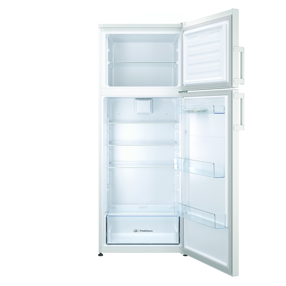 Réfrigérateur autoportant à double porte Indesit 437 LT 70 cm avec écran interne IT70 832 W