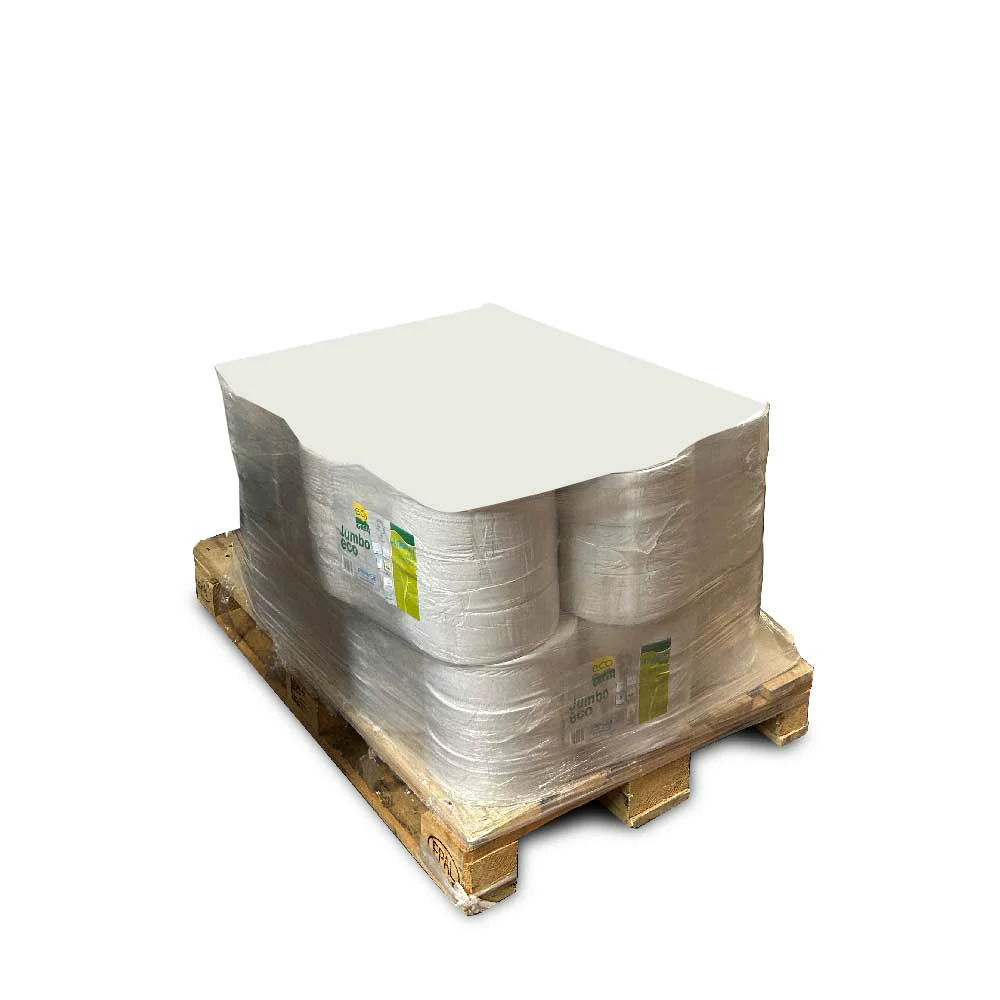 Emballage : 10 paquets de 6 rouleaux de papier toilette Jumbo eco