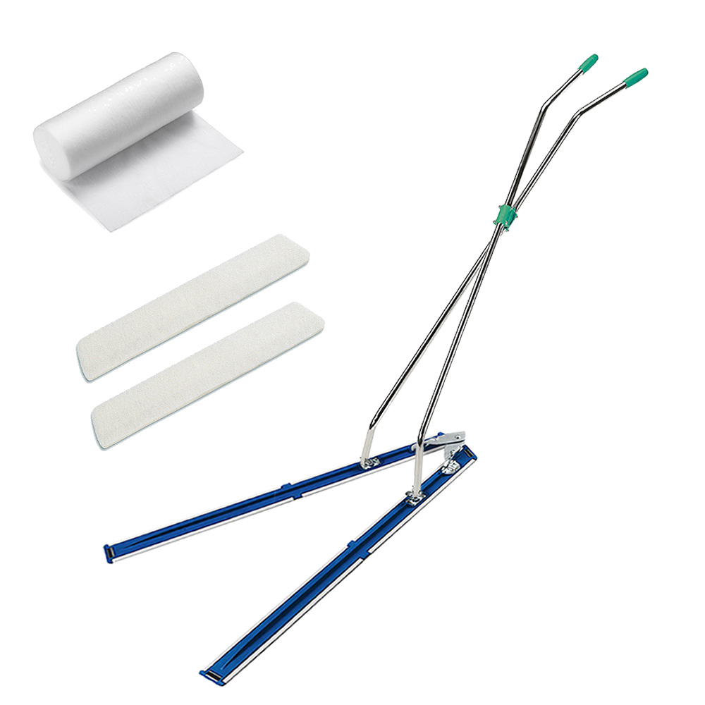 Système de dépoussiérage pour sols sportifs