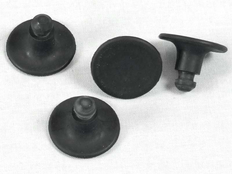 PIED - NOIR (PACK DE 4)