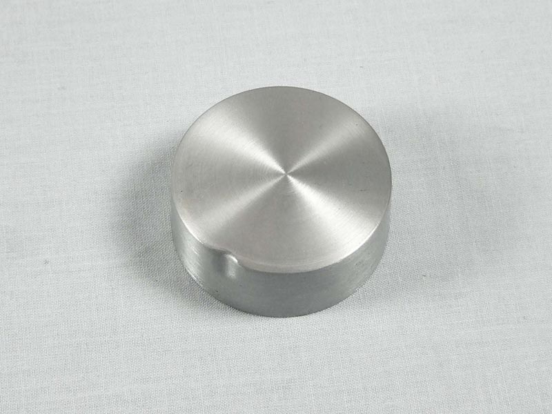 BOUTON DE COMMANDE - ALUMINIUM BROSSÉ