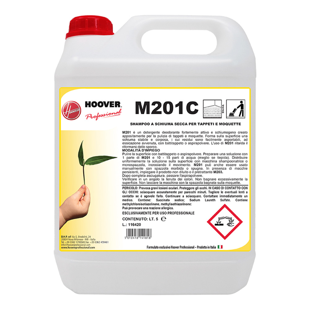 Shampooing en mousse sèche M201C